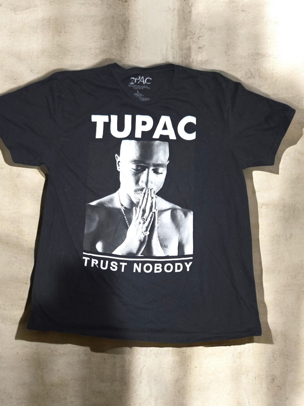 Tupac Graphic Short Sleeve Tee 2Pac Shirt